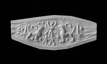 Abguss eines Siegelrings, Späte Bronzezeit